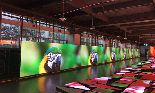 Cinstar LED advertising screen for shopping mall in Finland