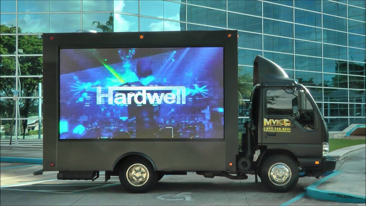 Digital LED Billboard Advertising Truck