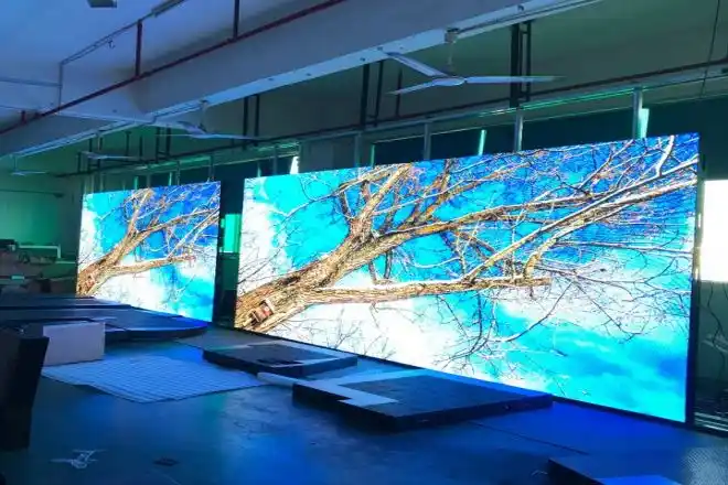 aging of led display screen in cinstar factory