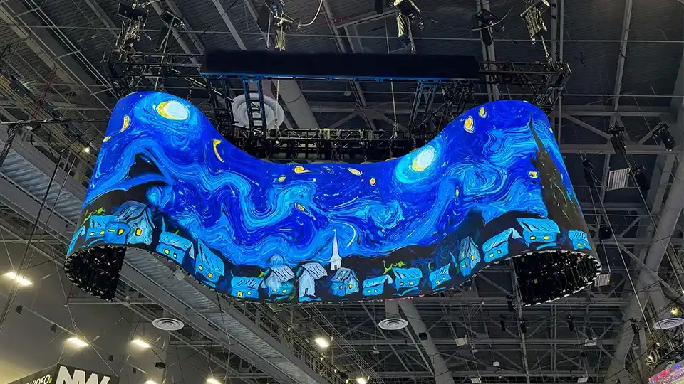 cinstar creative flexible led display-1