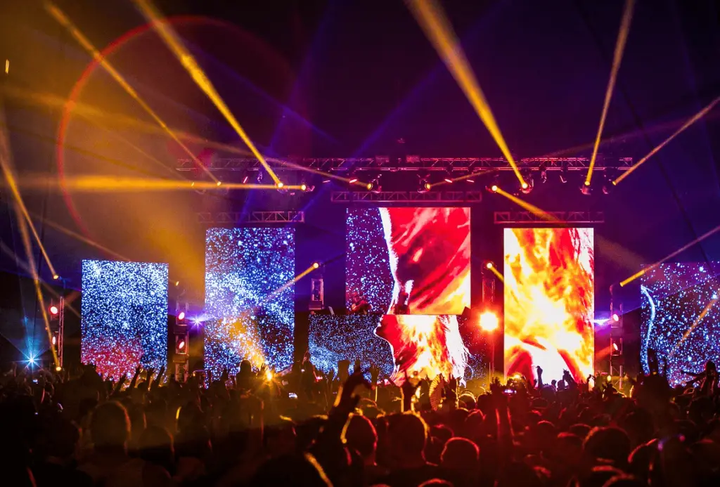 rental led display screen for concerts